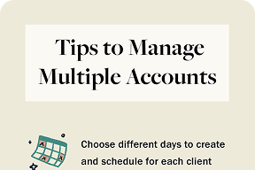 How to Manage Multiple Social Accounts